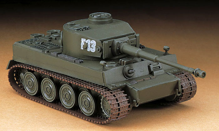 6号戦車 タイガー1 ハイブリッド プラモデル (ハセガワ 1/72 ミニボックスシリーズ No.MT055) 商品画像_3