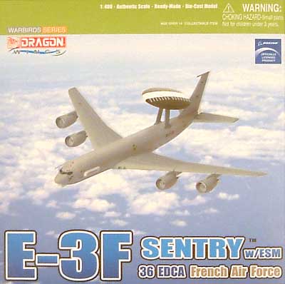 フランス エアフォース E-3F 完成品 (ドラゴン 1/400 ウォーバーズシリーズ No.55687) 商品画像