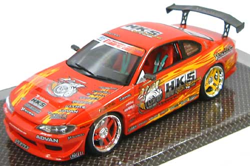 HKS Ｓ15 シルビア ＧＴ2835PRO仕様 2003 (谷口信輝） ミニカー (ホットワークスレーシングファクトリー 1/24 Ｄ1グランプリシリーズ No.MS-042405C) 商品画像_2