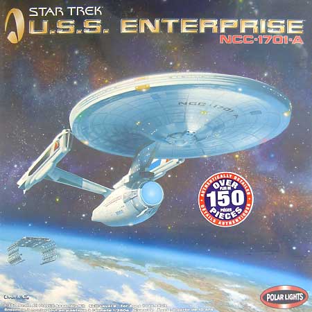 U.S.S. エンタープライズ NCC-1701-A プラモデル (ポーラライツ スタートレック (STAR TREK) No.4204) 商品画像