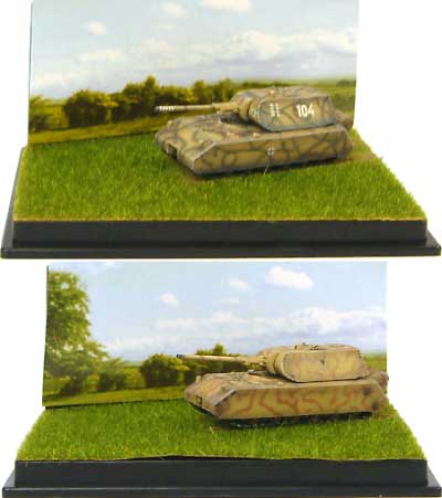 マウス重戦車 (2種セット） 完成品 (童友社/ドラゴン 1/144 ジャイアントアーマー No.004) 商品画像