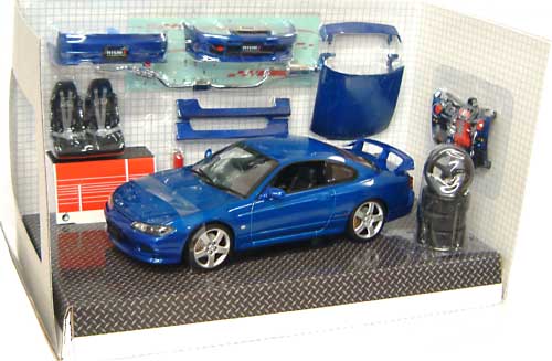 ニッサン シルビア (S15 2003） NISMO SPORTS PARTS Version (B） ミニカー (ホットワークスレーシングファクトリー 1/24 オート プロ ショップ （AUTO PRP SHOP） No.MS-042405B) 商品画像_2