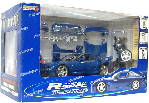 マツダ RX-7 (FD3S 2001） マツダスピード RX-7 Rスペックバージョン ミニカー (ホットワークスレーシングファクトリー 1/24 オート プロ ショップ （AUTO PRP SHOP） No.MS-042402C) 商品画像