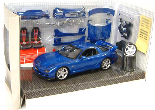 マツダ RX-7 (FD3S 2001） マツダスピード RX-7 Rスペックバージョン ミニカー (ホットワークスレーシングファクトリー 1/24 オート プロ ショップ （AUTO PRP SHOP） No.MS-042402C) 商品画像_2