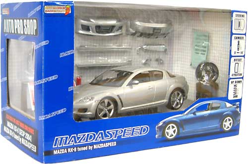 マツダ RX-8 (SE3P 2004） tuned by マツダスピード (S） ミニカー (ホットワークスレーシングファクトリー 1/24 オート プロ ショップ （AUTO PRP SHOP） No.MS042408B) 商品画像