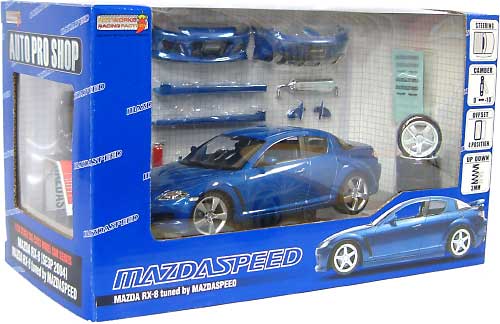 マツダ RX-8 (SE3P 2004） tuned by マツダスピード (B） (ミニカー)