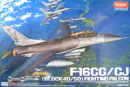 F-16CG/CJ ファイティングファルコン (ブロック40/50） プラモデル (アカデミー 1/32 Scale Aircraft No.12101) 商品画像