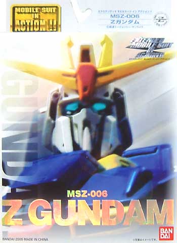 MSZ-006 Zガンダム フィギュア (バンダイ EXTENDED MS in Action) 商品画像
