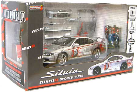 ニッサン シルビア (S15 2003） ニスモ スポーツパーツ バージョン ミニカー (ホットワークスレーシングファクトリー 1/24 オート プロ ショップ （AUTO PRP SHOP） No.HW24007A) 商品画像