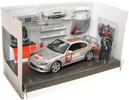 ニッサン シルビア (S15 2003） ニスモ スポーツパーツ バージョン ミニカー (ホットワークスレーシングファクトリー 1/24 オート プロ ショップ （AUTO PRP SHOP） No.HW24007A) 商品画像_2