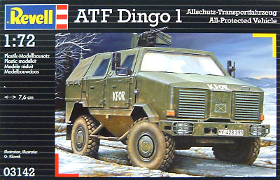 ATF ディンゴ 1 (装甲機動車） プラモデル (Revell 1/72　ミリタリー No.03142) 商品画像