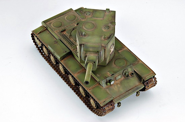 ソビエト KV-2 重戦車 プラモデル (トランペッター 1/35 AFVシリーズ No.00312) 商品画像_4