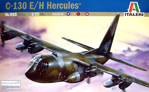 ロッキード C-130H ハーキュリーズ プラモデル (イタレリ 1/72 航空機シリーズ No.0015) 商品画像