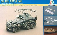 イタレリ 1/35 ミリタリーシリーズ Sd.Kfz.232 6Rad (内部インテリアパーツ付）