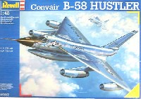 レベル 1/48 飛行機モデル B-58 ハスラー