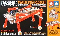 タミヤ 楽しい工作シリーズ 音センサー歩行ロボット製作セット