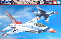 タミヤ 1/32 エアークラフトシリーズ F-16C ファイティングファルコン サンダーバーズ