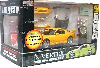 ホットワークスレーシングファクトリー 1/24 オート プロ ショップ （AUTO PRP SHOP） マツダ RX-7 〔FD3S 2001〕 VERTEX RX-7 デモVer.(イエロー）