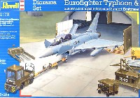 レベル 1/72 飛行機 ユーロファイター タイフーン & シェルター/グランドベース & サポート機器 (ジオラマセット）