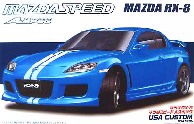 マツダ RX-8 USAカスタム プラモデル (フジミ 1/24 インチアップシリーズ （スポット） No.BA) 商品画像