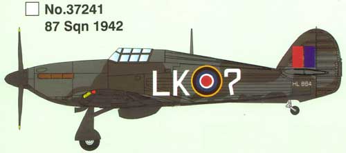 ハリケーン Mk.II 87 Sqn. 1942 完成品 (イージーモデル 1/72 エアキット（塗装済完成品） No.37241) 商品画像