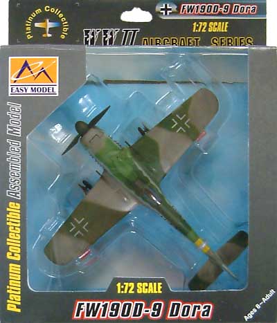 Fw190 D-9 ドーラ IV./JG2 1945 完成品 (イージーモデル 1/72 エアキット（塗装済完成品） No.37264) 商品画像