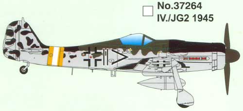 Fw190 D-9 ドーラ IV./JG2 1945 完成品 (イージーモデル 1/72 エアキット（塗装済完成品） No.37264) 商品画像_2