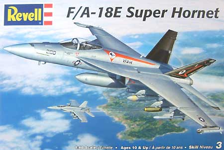 F/A-18E スーパーホーネット プラモデル (レベル 1/48 飛行機モデル No.05519) 商品画像