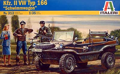 シュビムワーゲン (Kfz.2 VW Typ 166） プラモデル (イタレリ 1/35 ミリタリーシリーズ No.0313) 商品画像