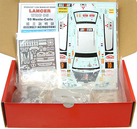 ランサー WRC モンテカルロ '05 トランスキット (スタジオ27 ラリーカー トランスキット No.TK2432C) 商品画像_2