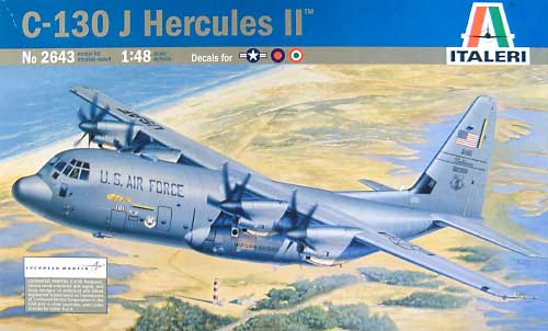 ロッキード・マーチン C-130J ハーキュリーズ 2 プラモデル (イタレリ 1/48 飛行機シリーズ No.2643) 商品画像