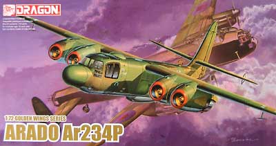 アラド Ar234P プラモデル (ドラゴン 1/72 Golden Wings Series No.5026) 商品画像