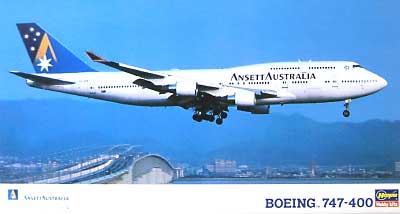 アンセット・オーストラリア航空 ボーイング 747-400 (プラモデル)