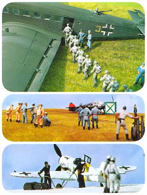 ドイツ空軍降下猟兵 グリーンデビル WW2 プラモデル (プライザー 1/72 精密プラ製フィギュア No.72516) 商品画像_2