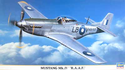 ムスタング Mk.IV オーストラリア空軍 プラモデル (ハセガワ 1/48 飛行機 限定生産 No.09637) 商品画像