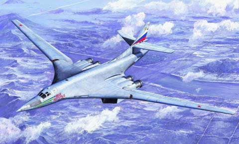Tu-160 ブラックジャック プラモデル (トランペッター 1/72 エアクラフトシリーズ No.01620) 商品画像