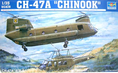 CH-47A チヌーク プラモデル (トランペッター 1/35 ヘリコプターシリーズ No.05104) 商品画像
