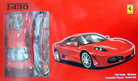 フェラーリ F430 オプション装備車 プラモデル (フジミ 1/24 リアルスポーツカー シリーズ No.旧068) 商品画像