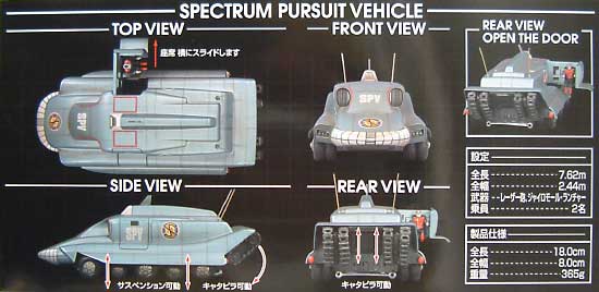 新世紀合金 キャプテンスカーレット 追跡戦闘車 | hartwellspremium.com