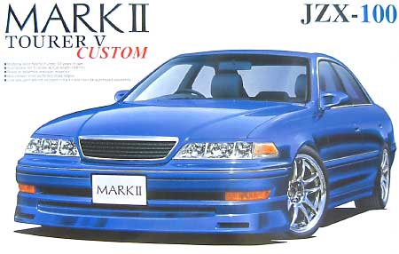 JZX100 マーク2 ツアラーV カスタム (1998年式） プラモデル (アオシマ 1/24 ザ・ベストカーGT No.旧069) 商品画像