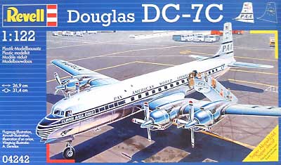 ダグラス DC-7 プラモデル (レベル 飛行機モデル No.04242) 商品画像