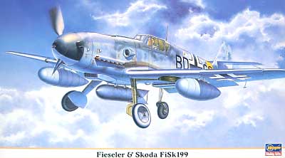 フィーゼラー & スコダ FiSk199 プラモデル (ハセガワ 1/48 飛行機 限定生産 No.09645) 商品画像