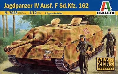 ドイツ 4号駆逐戦車 Sd.Kfz.162 プラモデル (イタレリ 1/72 ミリタリーシリーズ No.7028) 商品画像