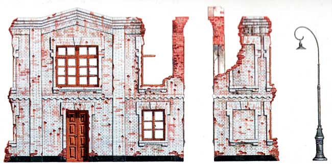 ロシアの都市の建物 プラモデル (ミニアート 1/35 ビルディング＆アクセサリー シリーズ No.35016) 商品画像_1