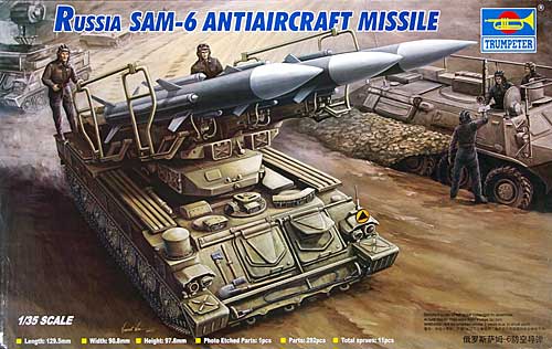 SAM-6 対空システム ゲインフル プラモデル (トランペッター 1/35 AFVシリーズ No.00361) 商品画像