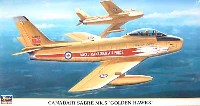 ハセガワ 1/48 飛行機 限定生産 カナディア セイバー Mk.5 ゴールデン ホークス