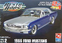 AMT/ERTL 1/25 カーモデル 1966 マスタング ハードトップ レストロッド