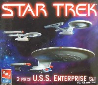 amt スタートレック（STAR TREK）シリーズ U.S.S. エンタープライズ 3隻セット A