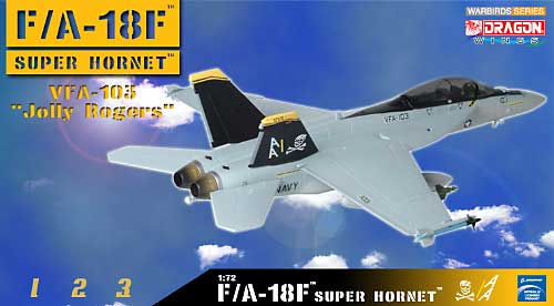 F/A-18F スーパーホーネット VFA-103 ジョリーロジャース 完成品 (ドラゴン 1/72 ウォーバーズシリーズ （ジェット） No.50169) 商品画像_2