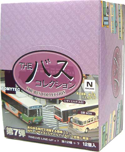 THE バスコレクション 第7弾 (1BOX） ミニカー (トミーテック ザ・バスコレクション No.007) 商品画像